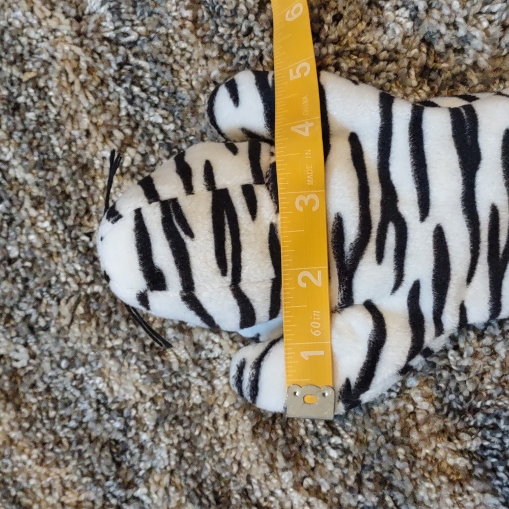 ✓Vintage TY Blizzard the White Tiger Beanie Babies Retired - Picture 10 of 11